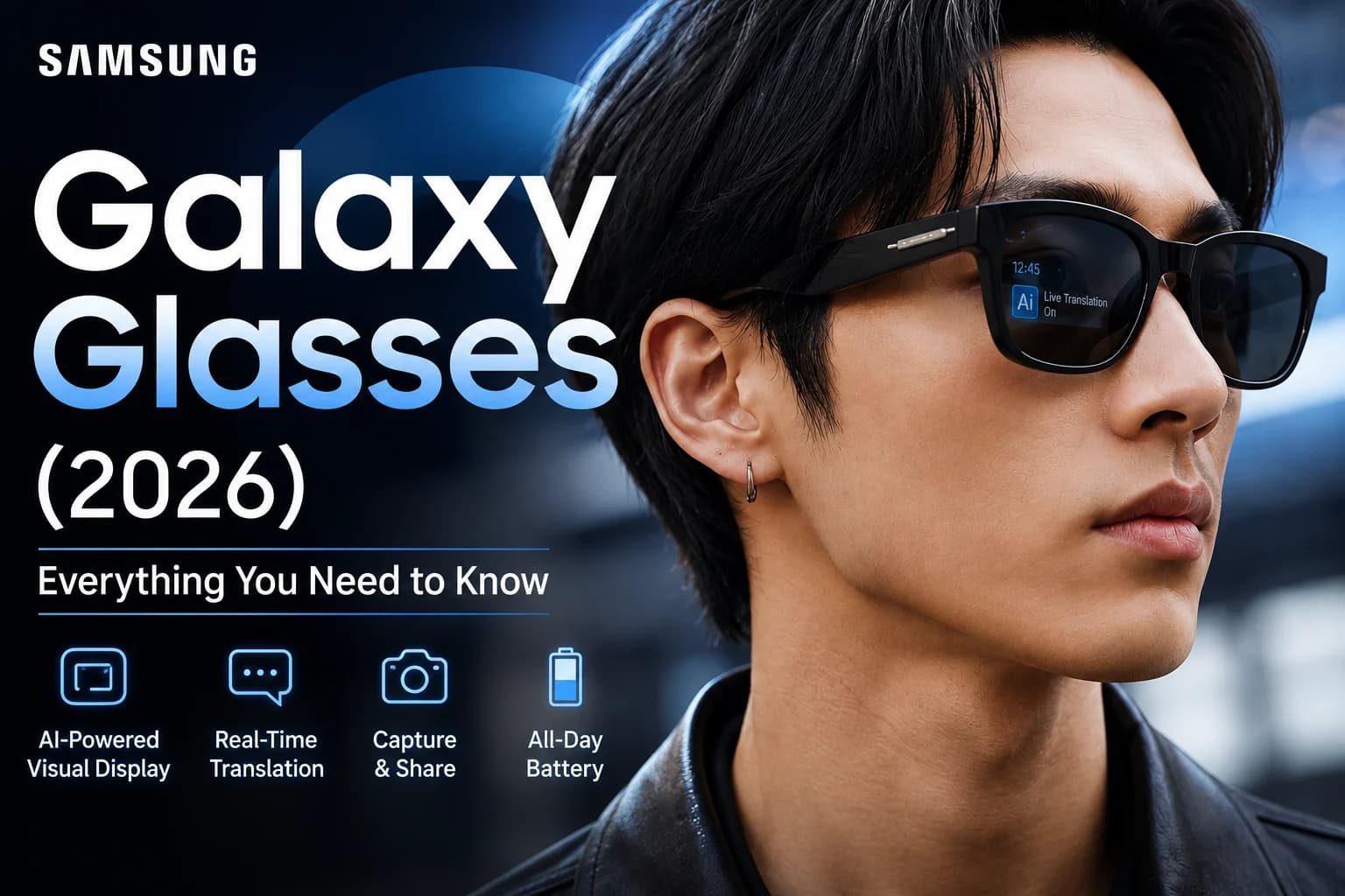 Samsung Galaxy Glasses (2026): Everything You Need