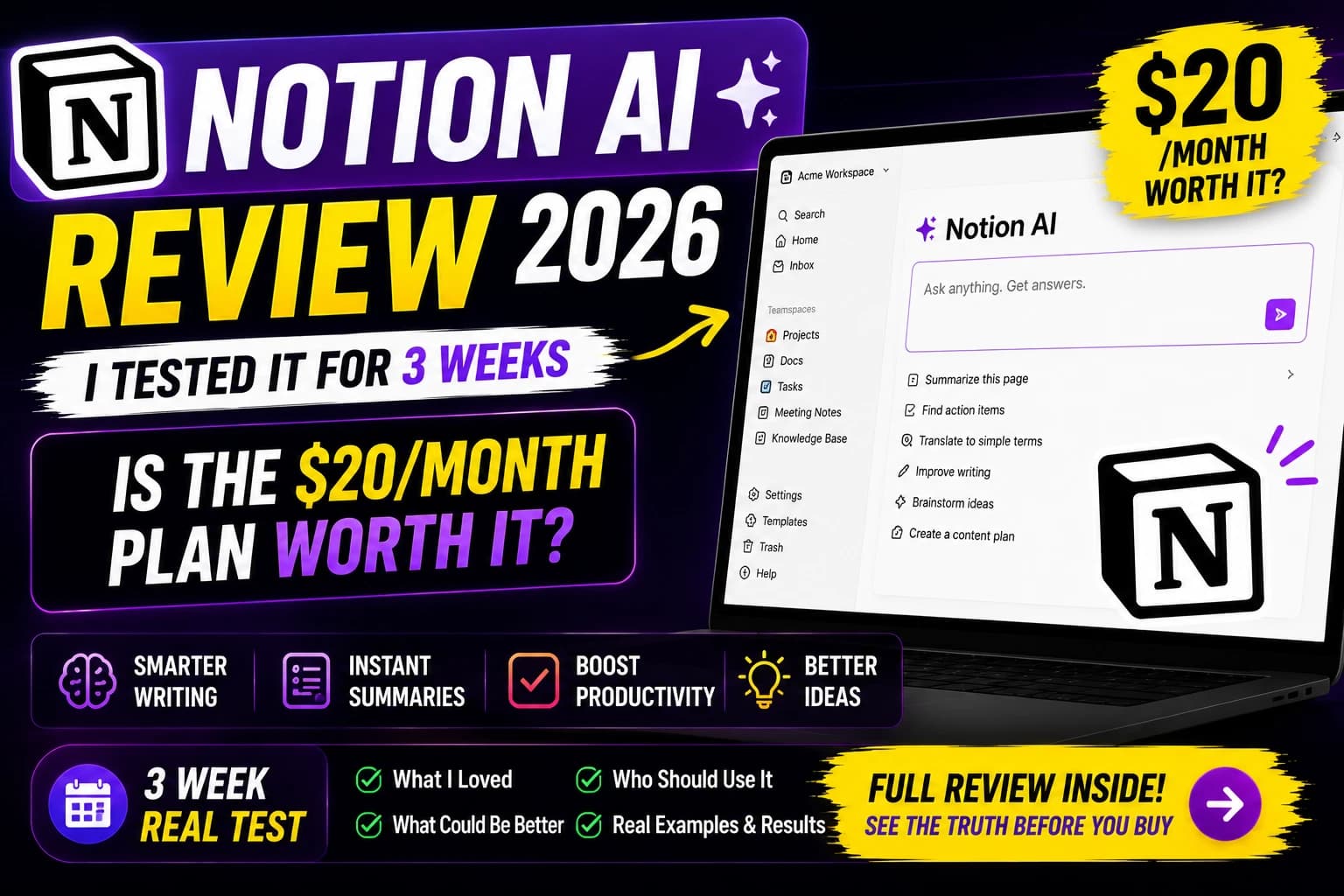 Notion AI in 2026 Review: Is the Business Plan Upgrade Worth It?