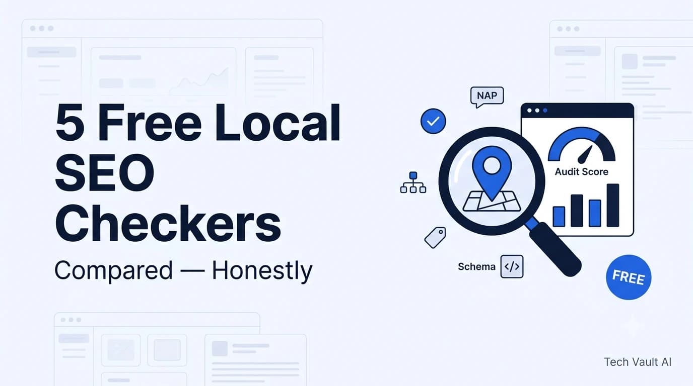 5 Free Local SEO Checkers Compared — Honestly (Including Our Own)
